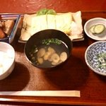 笹よし - だし巻き玉子定食