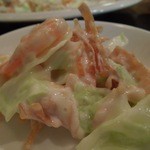 中華酒膳 幸龍 - （2012/7月）「芝海老のマヨネーズソース」を混ぜたところ