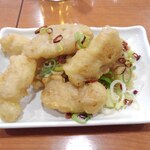 中華料理 嘉宴 - 白身魚塩胡椒揚げ