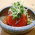 Tosa vinegar jelly of peeled tomatoes