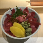 Ginza Sushimasa - 鉄火丼 1,900円（税込）