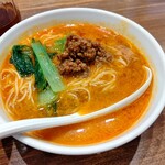 陳麻家 - 【2021.1.6(水)】日替わり定食(豚バラ塩焼肉丼＋半担々麺)900円→600円の半担々麺