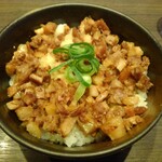 支那そばや - きざみチャーシューごはん