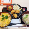 Tori Sanwa - おろし唐揚名古屋コーチン親子丼御膳 鶏そばセット