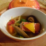 フォーシーズン・ダイニングルーム - 1/2　金目鯛と彩り野菜のブイヤベース