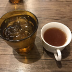 お一人様用すぱげてぃ専門店 ちゃっぷまん - 水とスープはセルフ飲み放題。