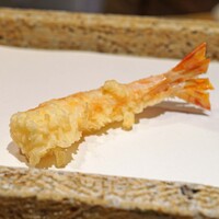 日本橋 蕎ノ字 - 車海老　②