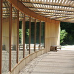 とらや工房 - このガラスの向こうが工房