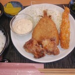 Hotta Shokudou - ミックスフライ定食