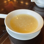 中国名菜 露天 - セットのスープ