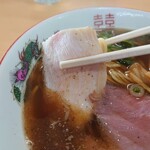 らぁ麺 丸山商店 - 鶏むね肉のチャーシュー