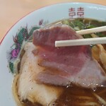 らぁ麺 丸山商店 - 豚ロース肉のチャーシュー