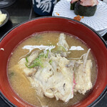 市場寿し - あら汁