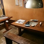 Bekoya Hanamaru - １階奥のテーブル
