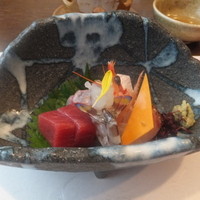 一椿 和店 - 刺身盛り合わせ