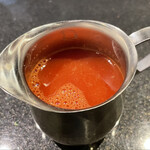 Japanese Soba Noodles 蔦 - トマト和出汁スープ割