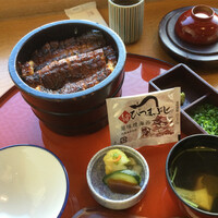 しら河 浄心本店 - 上ひつまぶしと肝吸い