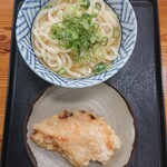 うどん さか枝 - かけうどん()、鳥天