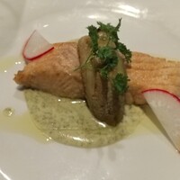 Bistro Kojiya - サーモンの茄子添え