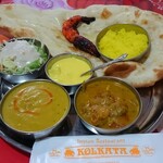 KOLKATA - シーフードランチ