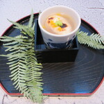 日本料理 TOBIUME - 白玉　…って河豚肝の白玉！