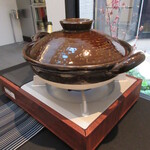 日本料理 TOBIUME - 鍋の準備が…