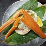 九兵衛旅館 - ◆『ズワイガニの膳』◆「ずわい蟹の酢の物」