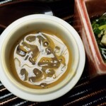 九兵衛旅館 - ◆『ズワイガニの膳』◆「前菜」◇酒田沖船凍イカの自家製塩辛