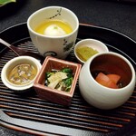 九兵衛旅館 - ◆『ズワイガニの膳』◆「前菜」