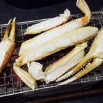 九兵衛旅館 - ◆『ズワイガニの膳』◆「ずわい蟹の炭火焼き」