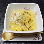 九兵衛旅館 - ◆『ズワイガニの膳』◆「ずわい蟹とクリームチーズの茶わん蒸し」