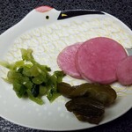 九兵衛旅館 - ◆『ズワイガニの膳』◇お新香