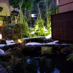 九兵衛旅館 - 『湯田川温泉九兵衛旅館』風情な中庭