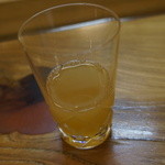 津軽割烹未来 - りんごジュース