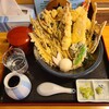 そば処　いしおか - 三天そば(1150円)です。