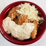 道の駅 みつ シーサイドレストラン 魚菜屋 - カキフライタルタル丼