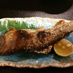 歴史の宿 御客屋 - ヤマメも焼きたてです