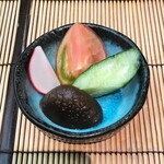 すし匠 - 野菜のピクルス