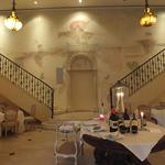 アルベルゴ・バンブー - ６mの天井！柔らかなフレスコ画と大理石のシャンデリアが穏やかなに照らします。。。