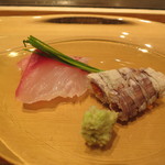 Sushi Rosan - 子持ちの蝦蛄に五島のイサキ