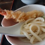 うどん市 - 小皿に取りました