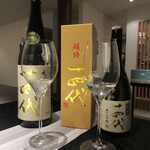 日本料理 TOBIUME - ⑦⑧十四代 羽州誉 大吟醸・超特撰 純米大吟醸