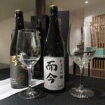 日本料理 TOBIUME - ⑨高砂 松喰鶴 純米大吟醸⑩而今 純米大吟醸
