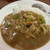 あたり亭 - 「野菜とひき肉の中華風カレーライス 」となっていたのに、ひき肉ではなく豚バラ肉がたくさん！！