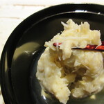 日本料理 TOBIUME - 干潟 "蟹玉"　…渡り蟹真薯ですが、ほぼ蟹！
