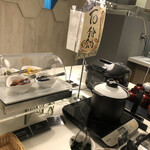 テンザホテル＆スカイスパ - 石狩鍋がお味噌汁がわりに