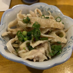 大衆焼き鳥 とり酒場 - 数量限定 鶏皮ポン酢