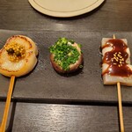 時分時 - 串焼き三種盛り