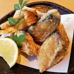 山の幸 三陸の恵み 六金 - 金華さば竜田揚げ880円