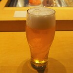 Sushi Kishimoto - 生ビール